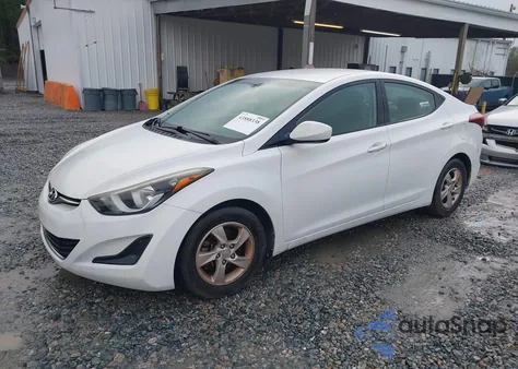 2015 Hyundai Elantra Se from USA, damaged, VIN 5NPDH4AE6FH591555